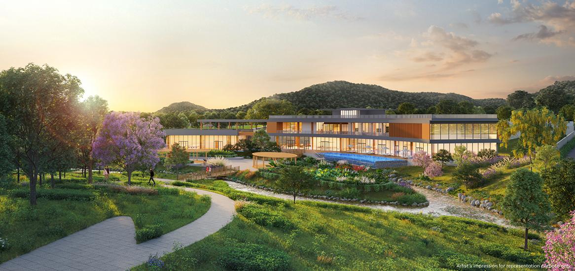 Clubhouse and Wellness Area
