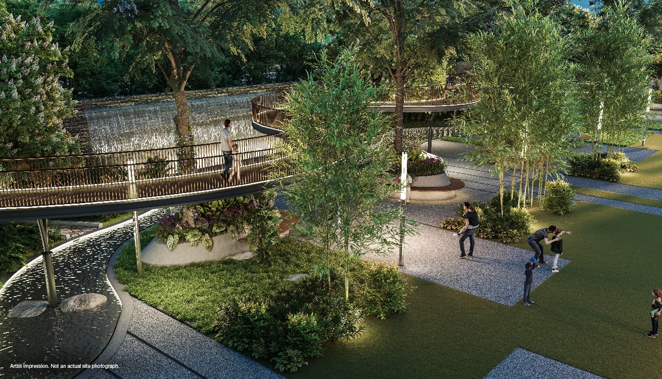 Serene Banyan Walkways