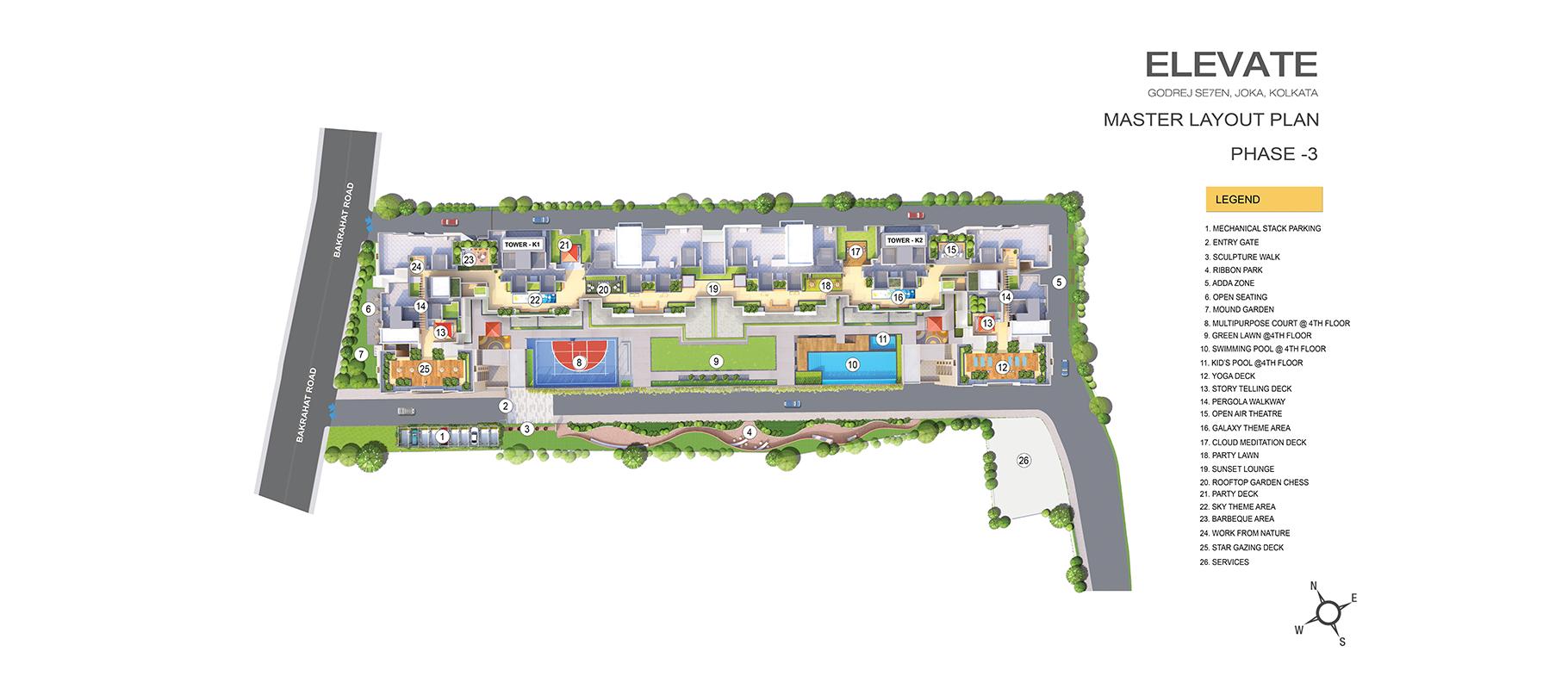 Elevate at Godrej Se7en Master Plan