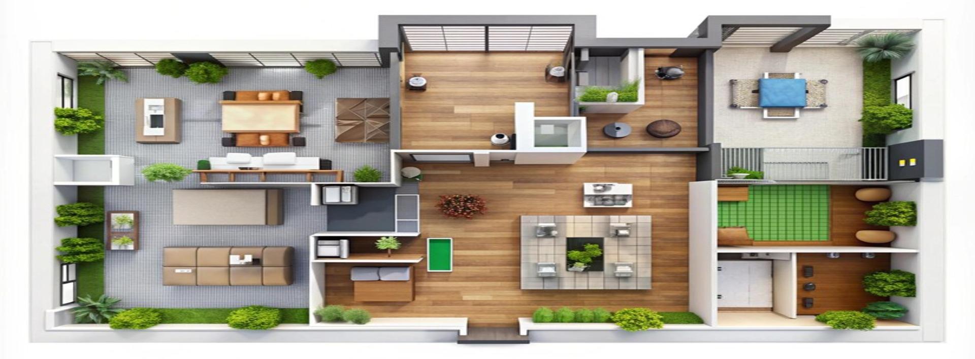 Difference between Carpet Area, Built Up Area and Super Built up Area