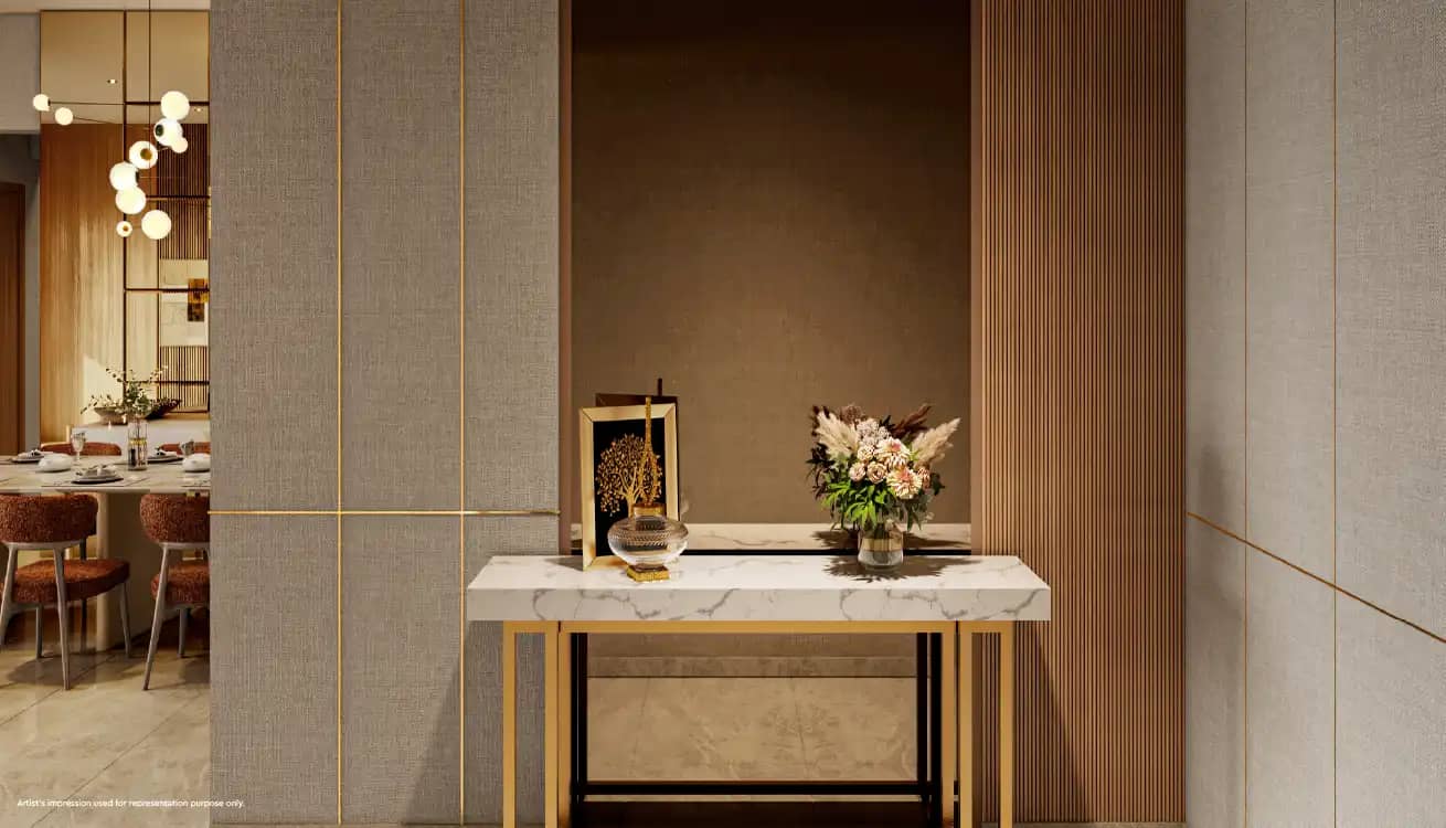 4 BHK Foyer