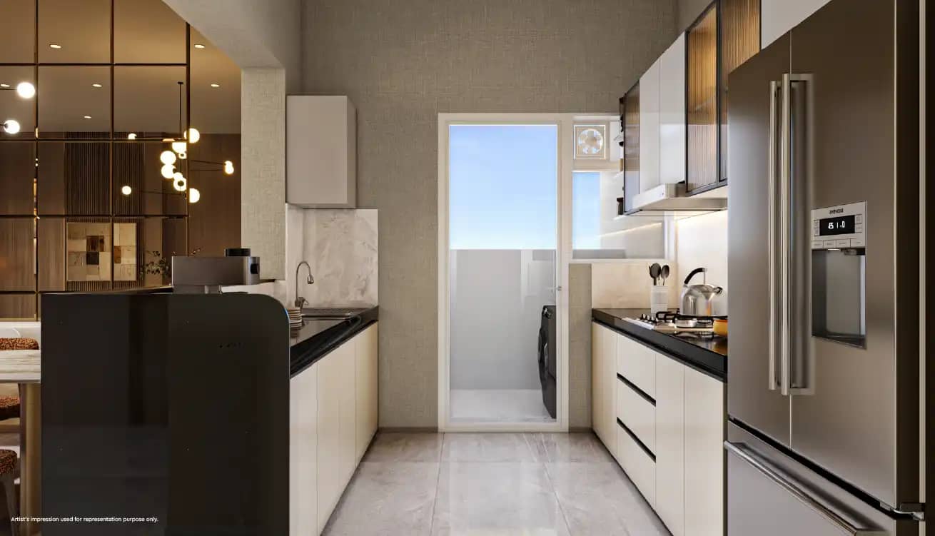 4 BHK Kitchen
