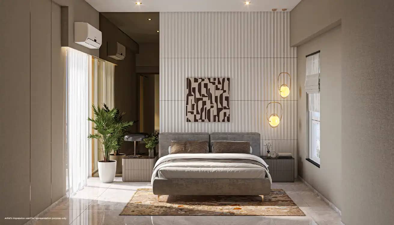 4 BHK Master Bedroom