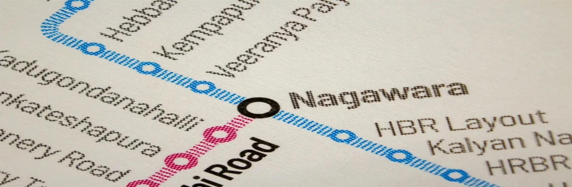 Nagawara metro station