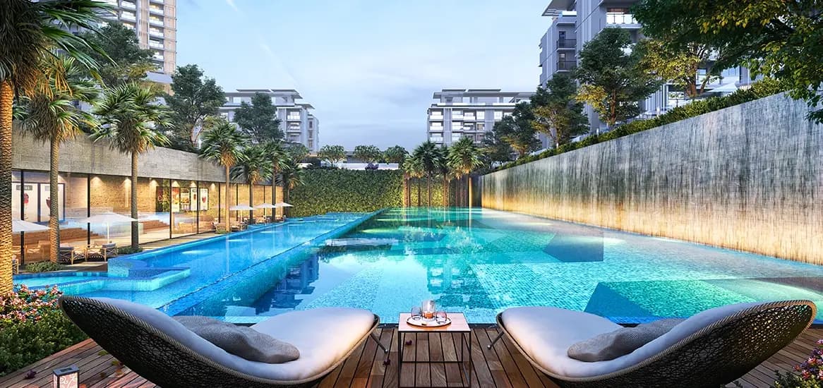 Godrej Palm Retreat Swimming Pool