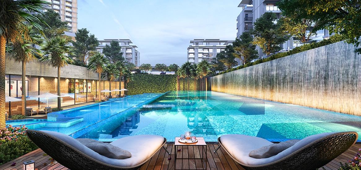 Godrej Palm Retreat Swimming Pool