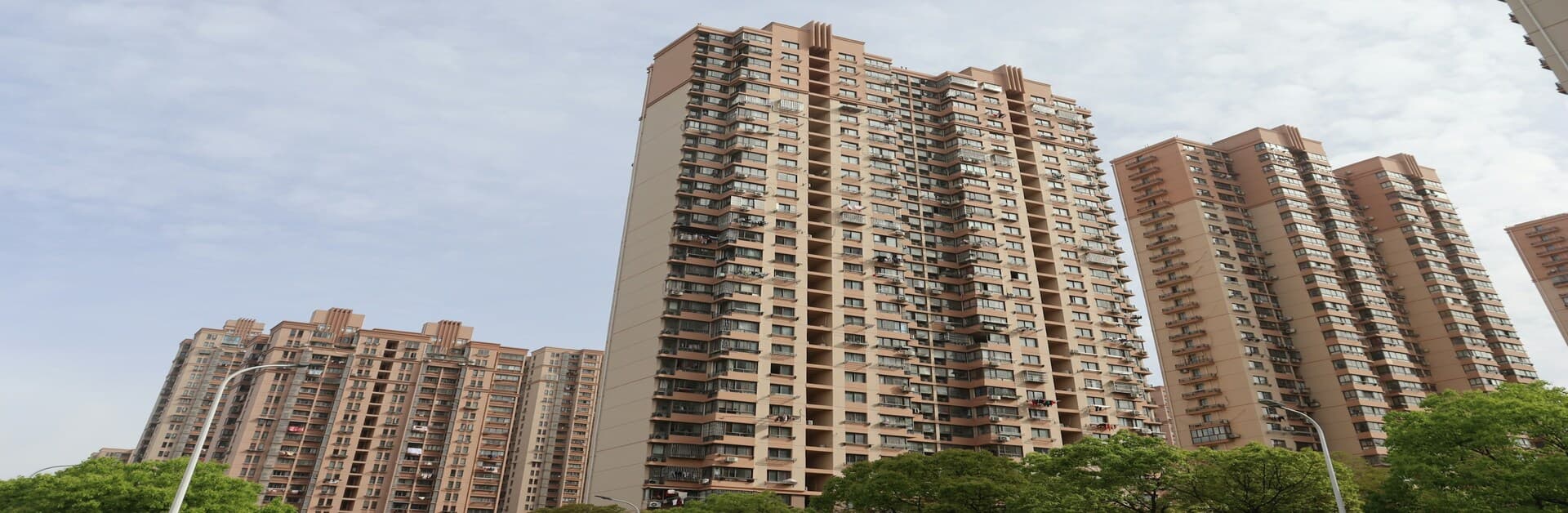 Residential skyline along Bannerghatta Road in Bengaluru
