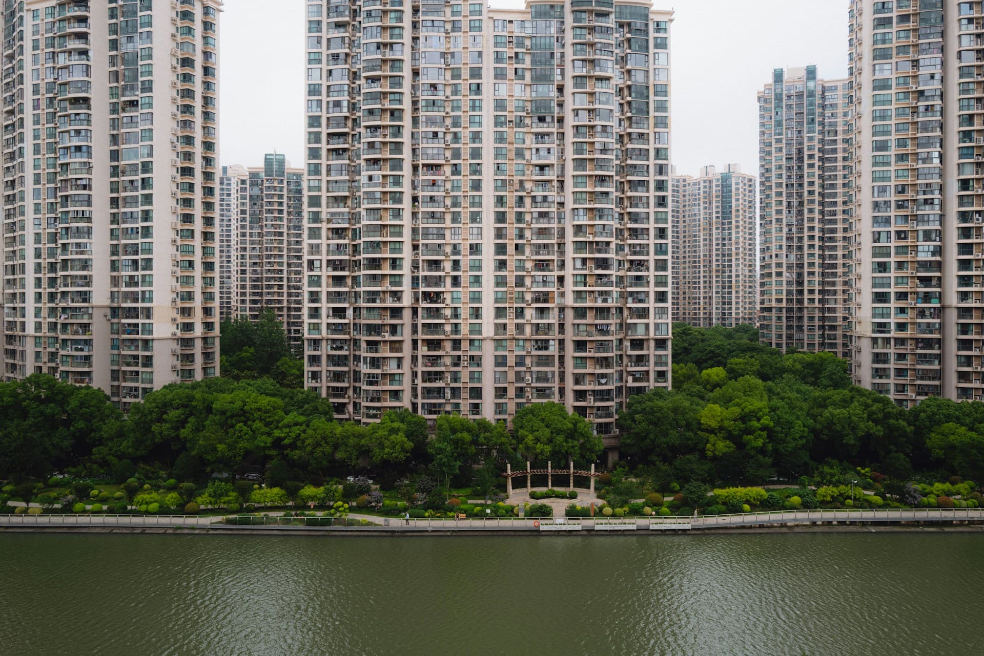 Godrej Vanantara residential towers amidst greenery on Bannerghatta Road