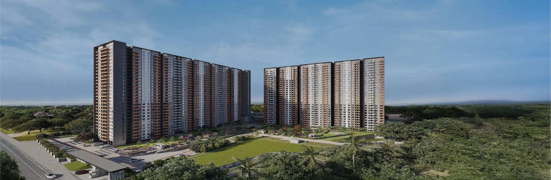 Modern residential apartments in Hoskote