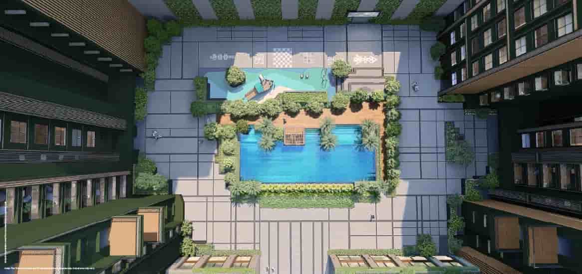 Godrej Altus Amenities - Courtyard
