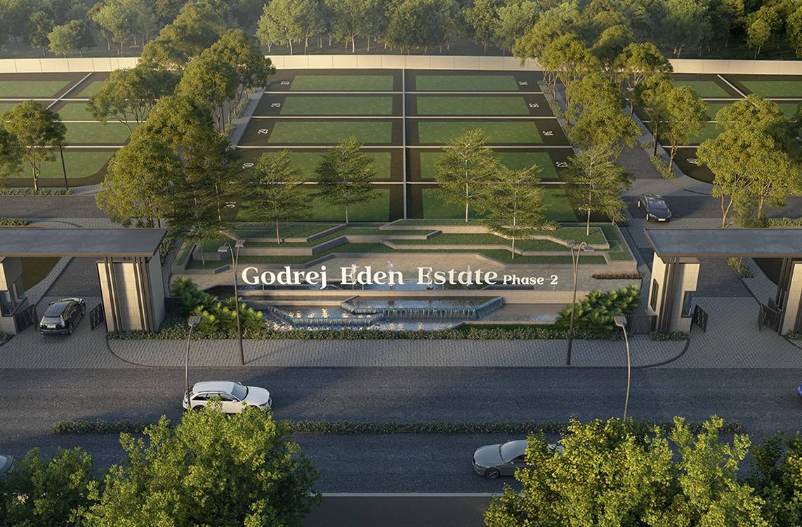 Entrance - Godrej Eden Estate Phase 2