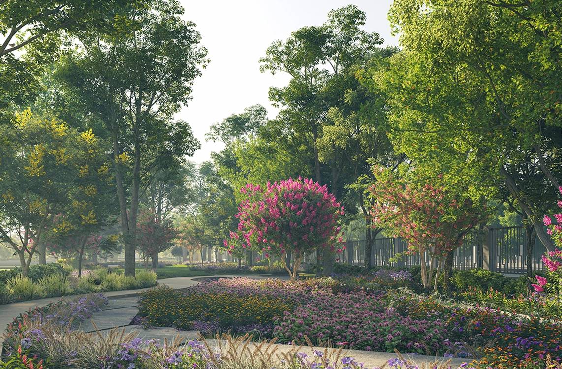 Flower Garden - Godrej Eden Estate Phase 1