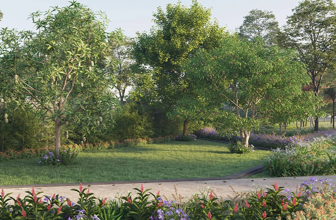 Fruit Orchard - Godrej Eden Estate Phase 1