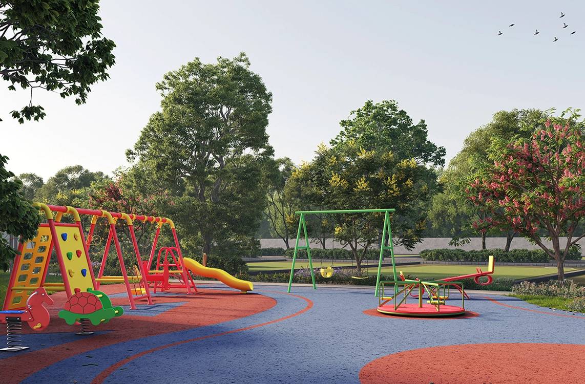 Kid's Play Area - Godrej Eden Estate Phase 1