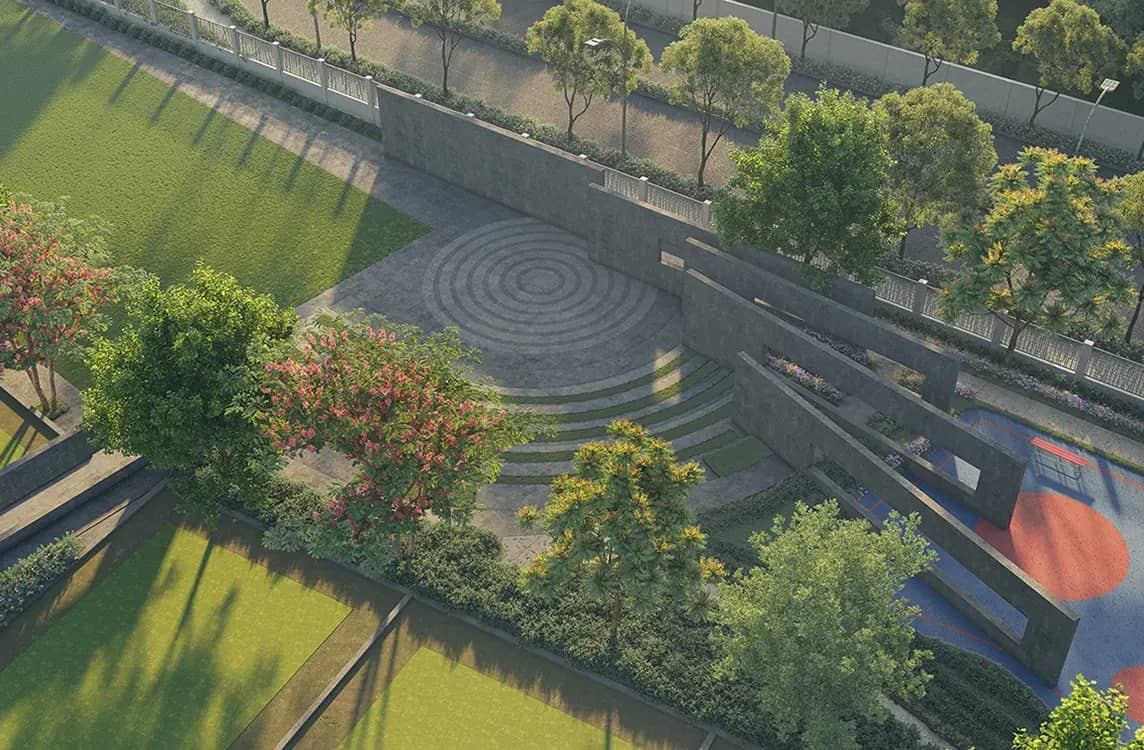 Amphitheatre - Godrej Eden Estate Phase 1