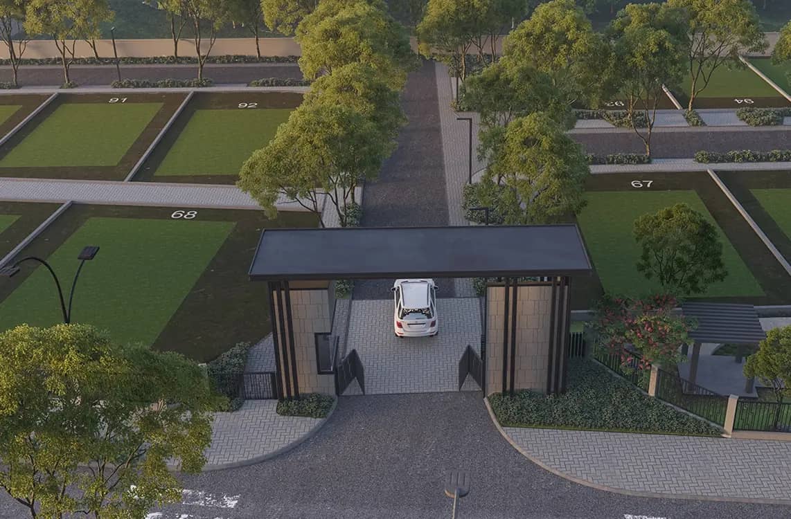 Entrance - Godrej Eden Estate Phase 1