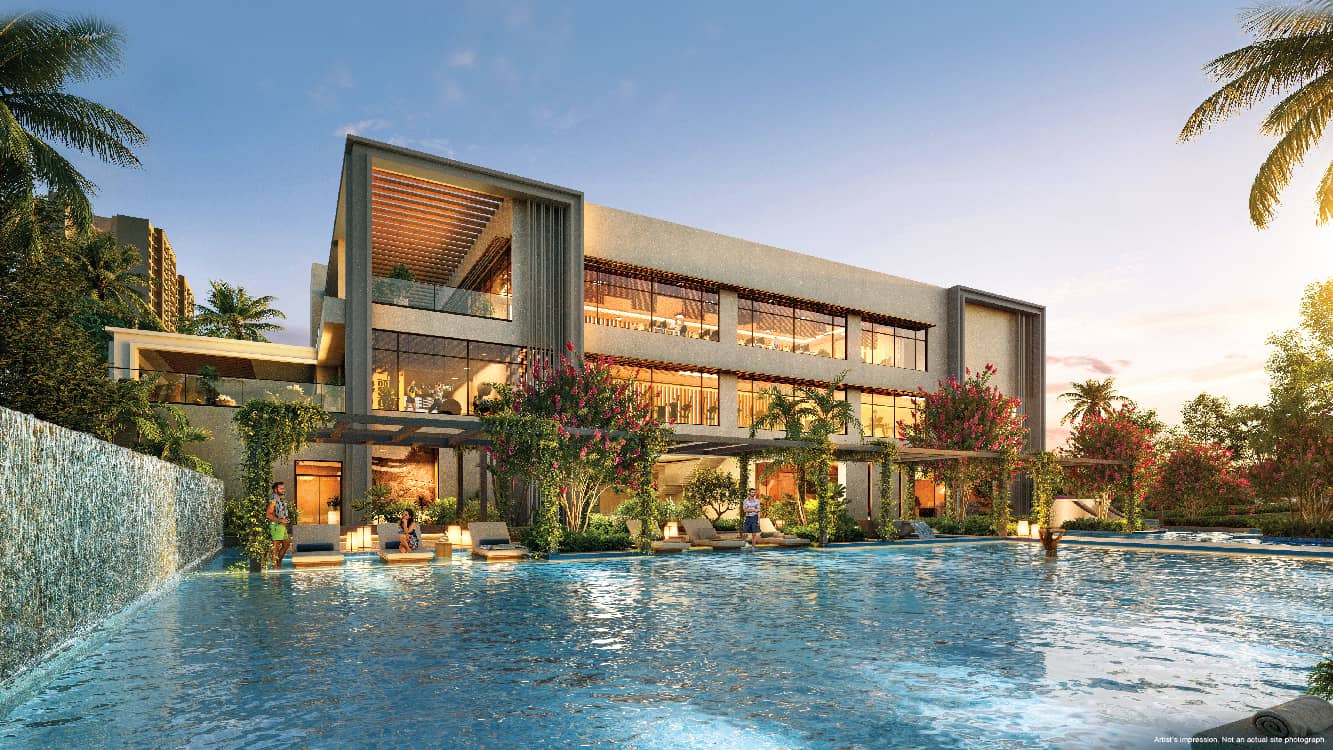 Club Pool Dusk