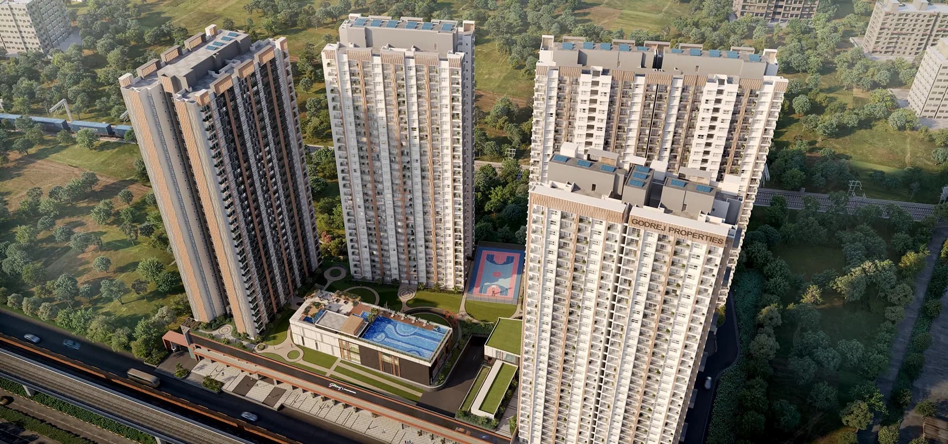 Godrej Emerald Waters Banner