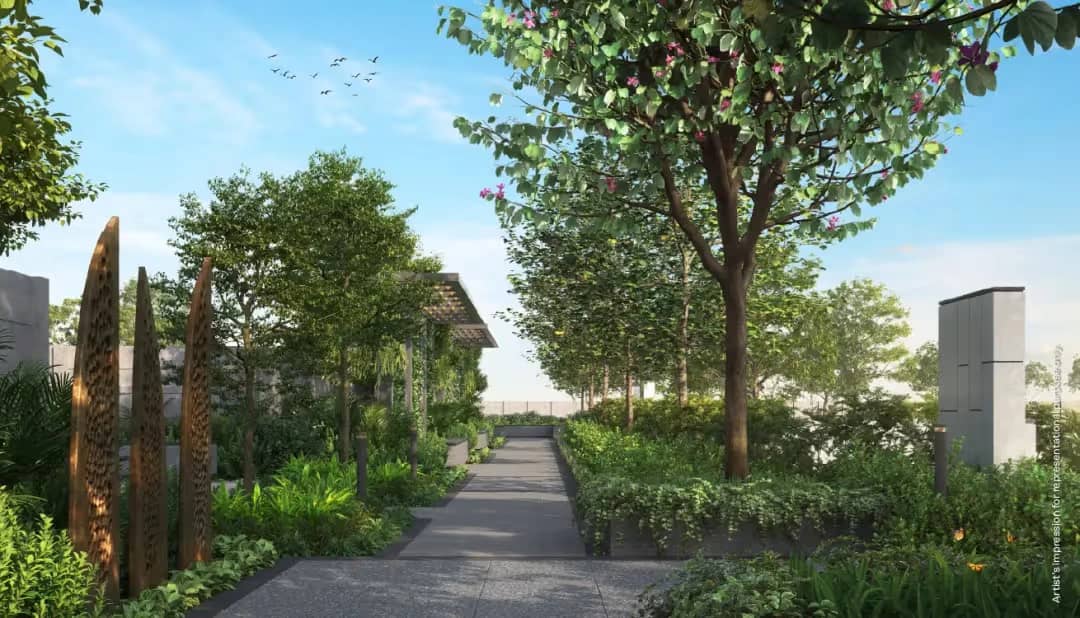 Garden Seating Area