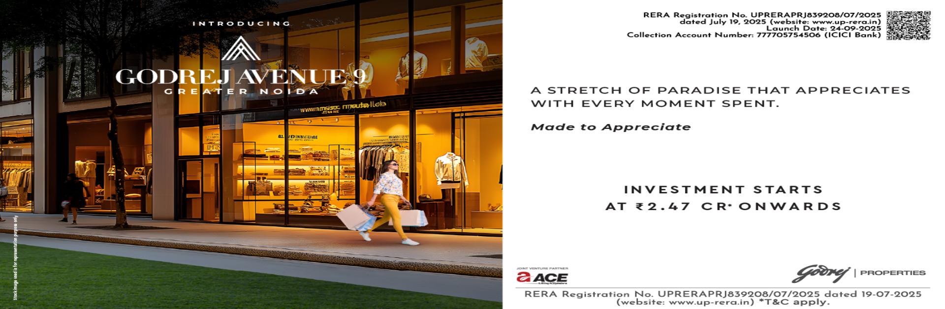 Godrej Avenue 9 retail spaces