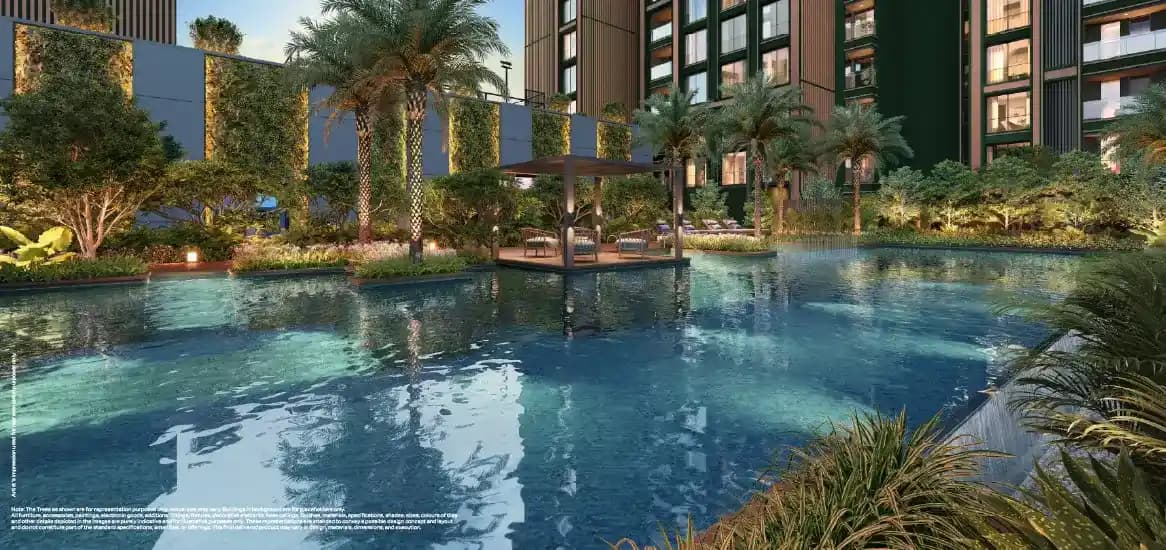 Godrej Altus Amenities - Infinity Pool