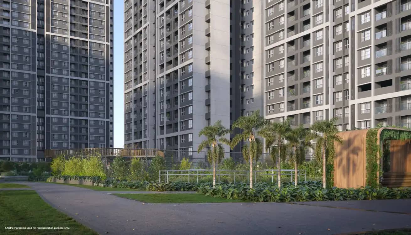 Godrej Ivara Jogging track