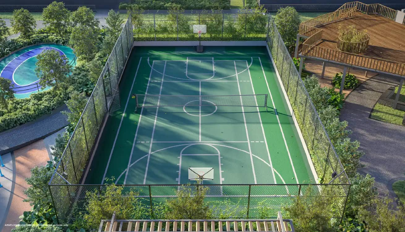 Godrej Ivara Multipurpose Court Top View