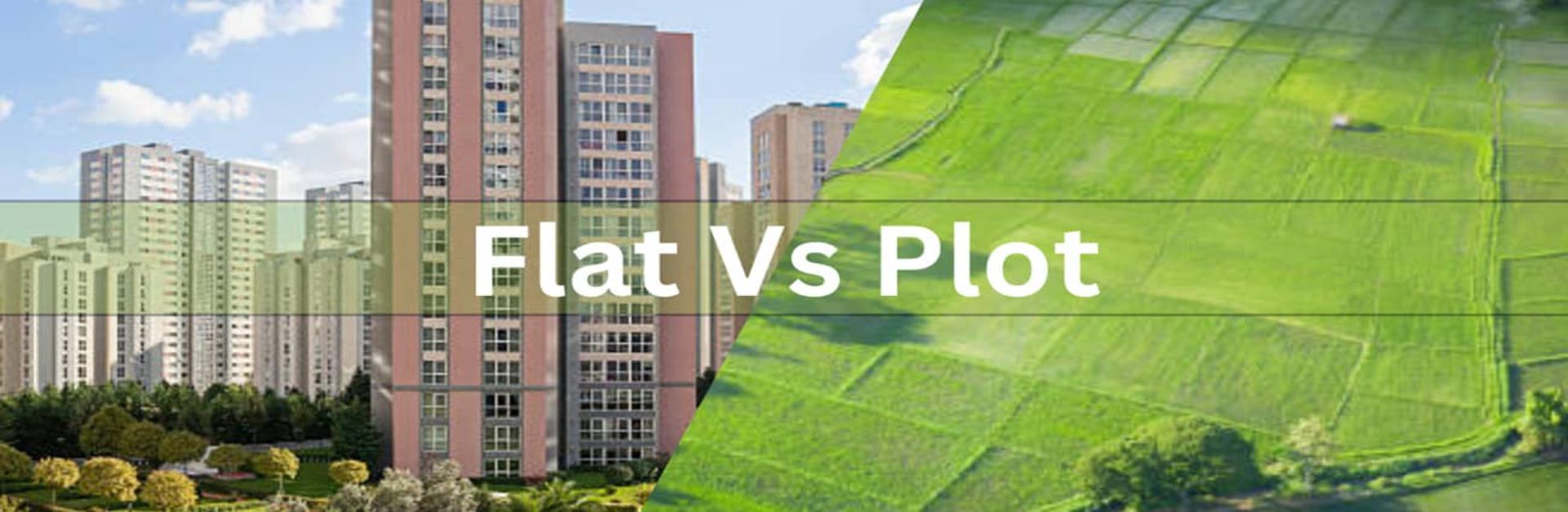 plot vs flat