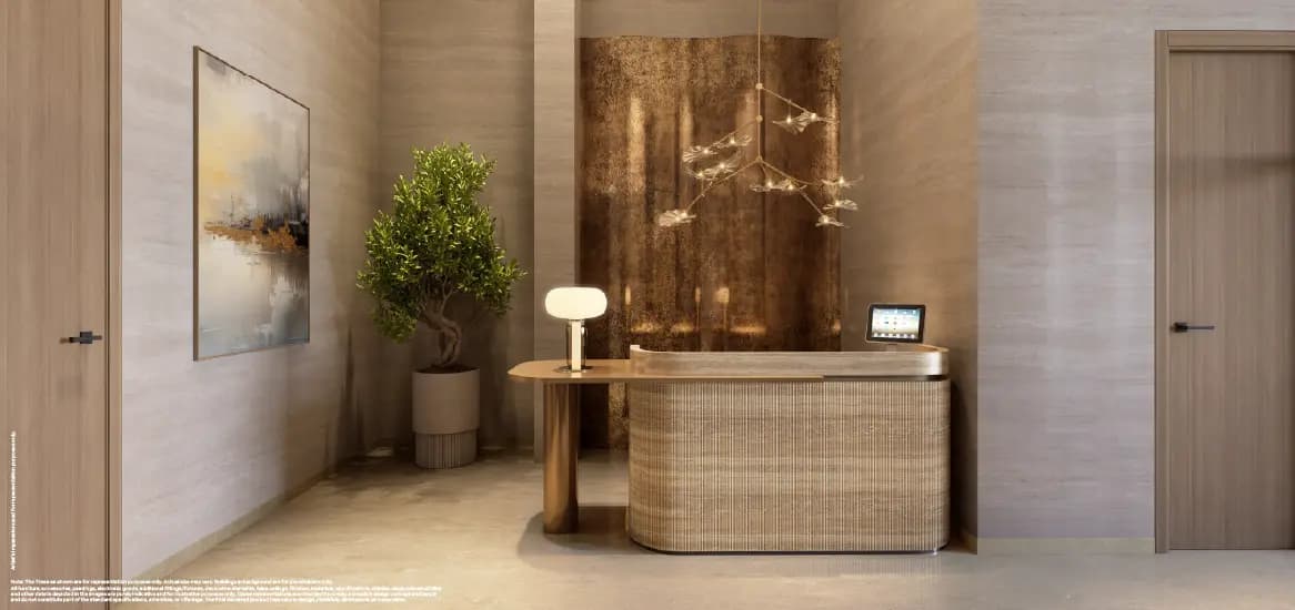 Godrej Altus Amenities - Reception Area