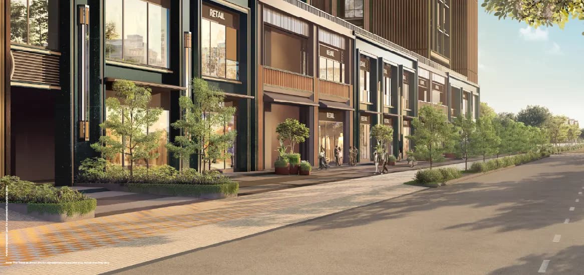Godrej Altus Amenities - Retail Side