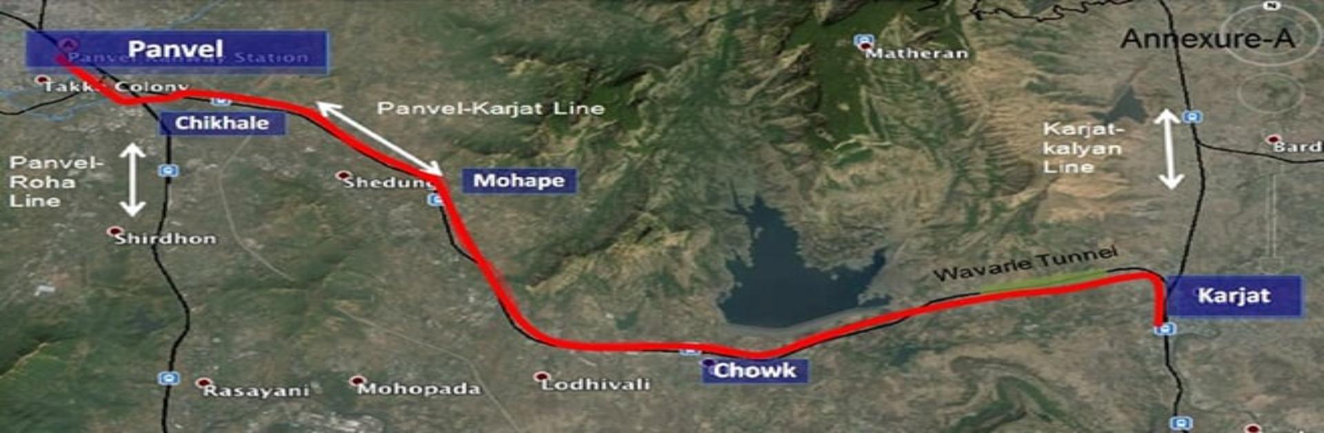 Sanpada Panvel–Karjat corridor