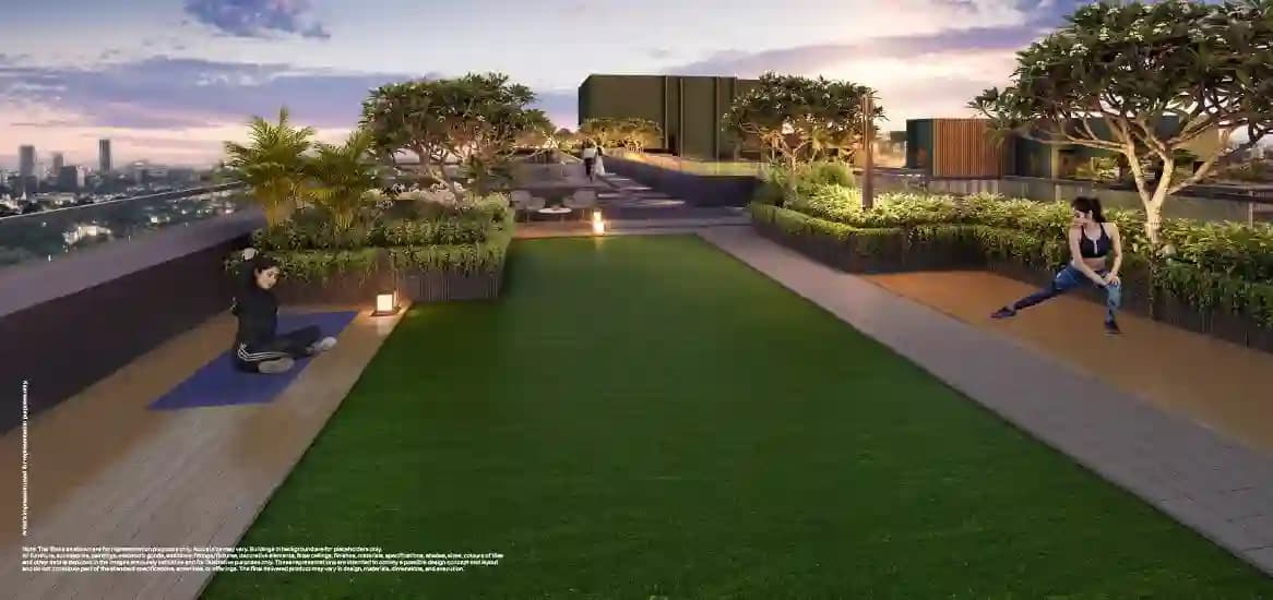 Godrej Altus Amenities - Sky Meditation Deck