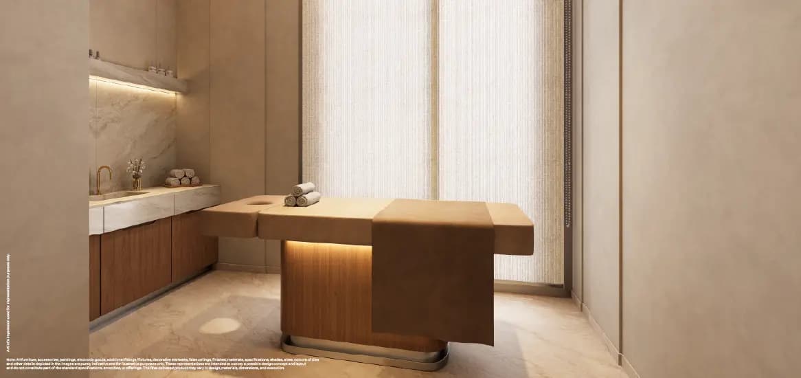 Godrej Altus Amenities - Spa Area