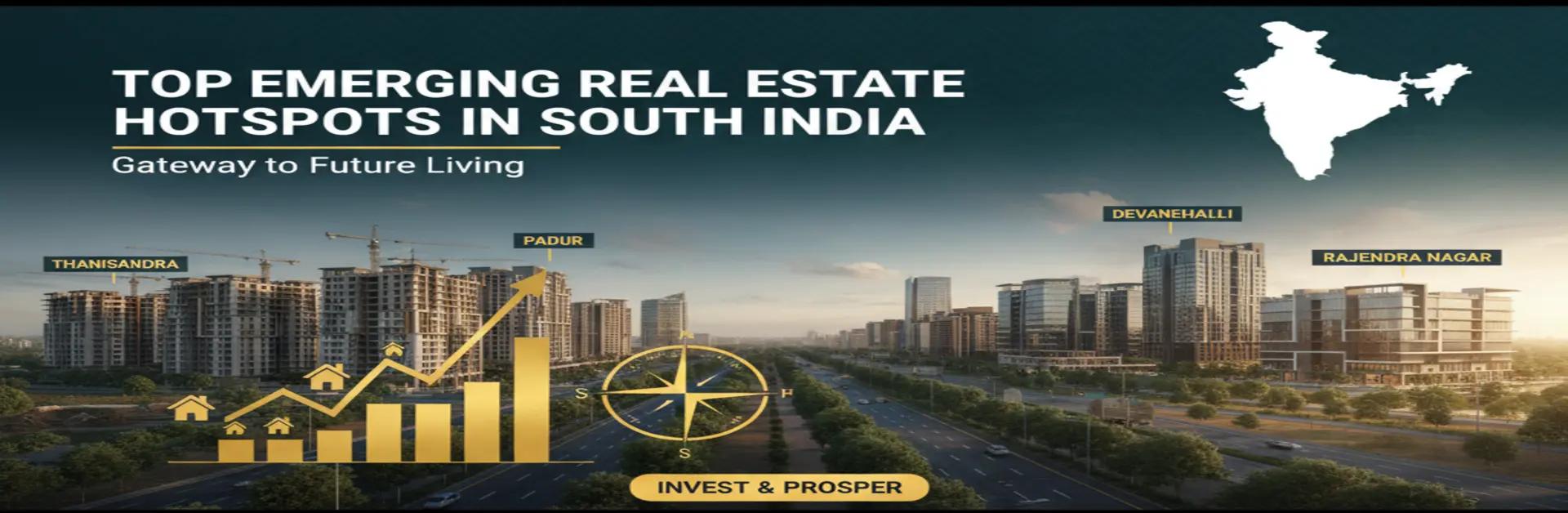 Emerging real estate hotspots in South India 2025