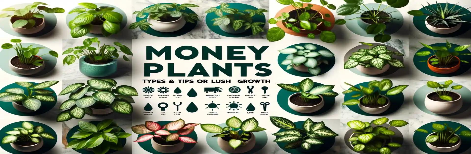 types of money plant