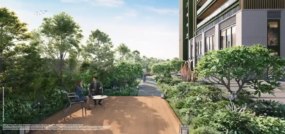 Godrej Altus Amenities - Walkway