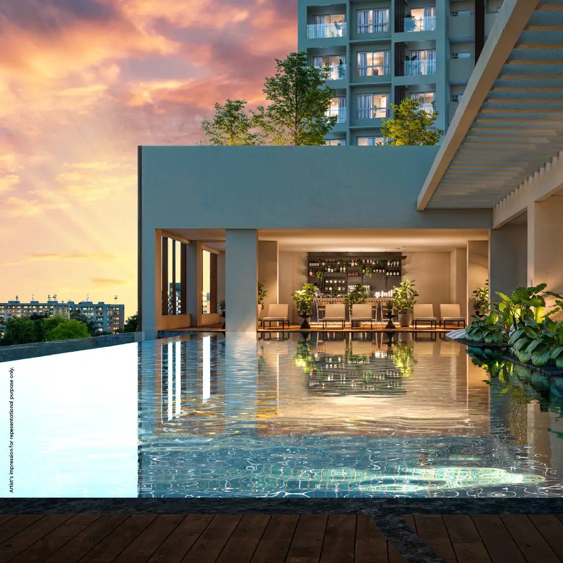 Pool Deck View