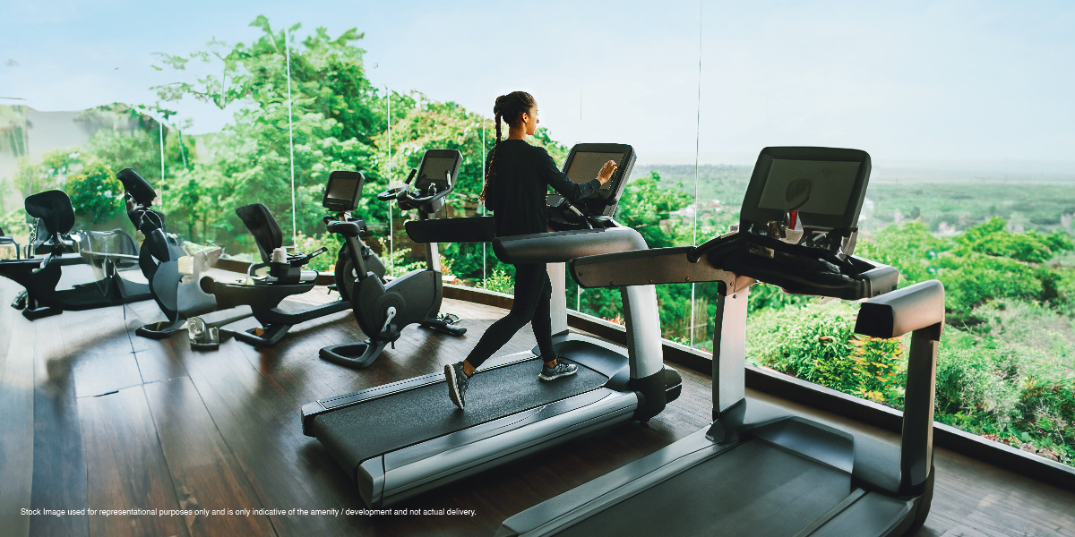 Godrej Emerald Waters Gym View