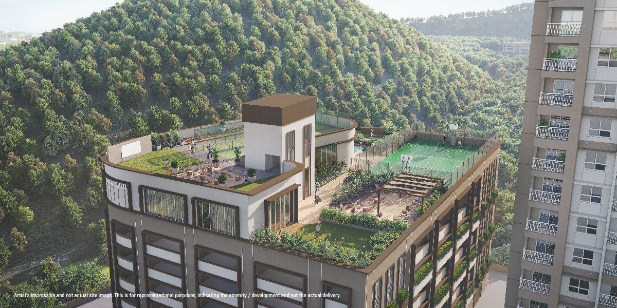 Godrej Hillside 3, Sample Flat View