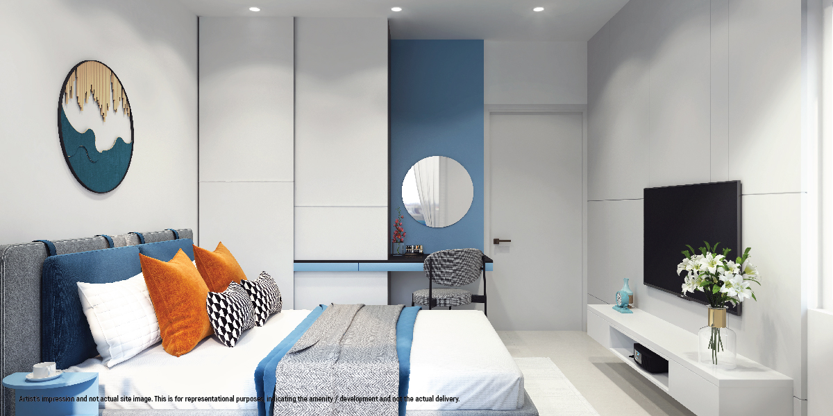 Godrej Hillside 3, Bedroom View