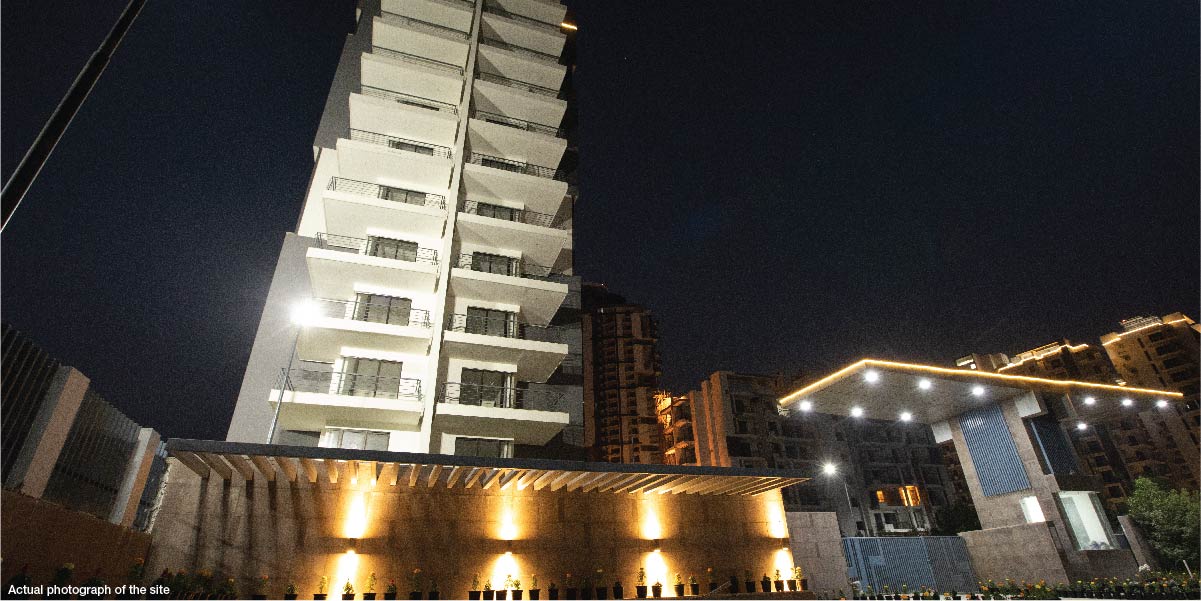 Godrej Icon, Sector 88A, Gurgaon | Actual Elevation View 2