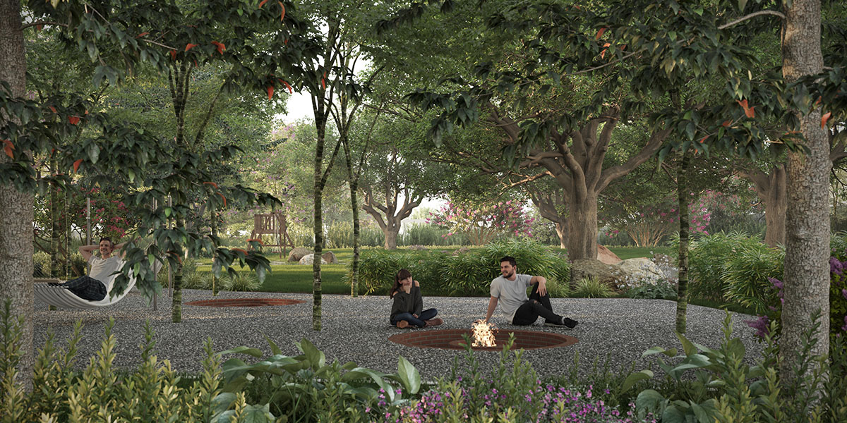 Godrej Park Retreat Garden Area
