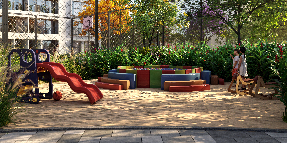 Godrej Splendour children's play area