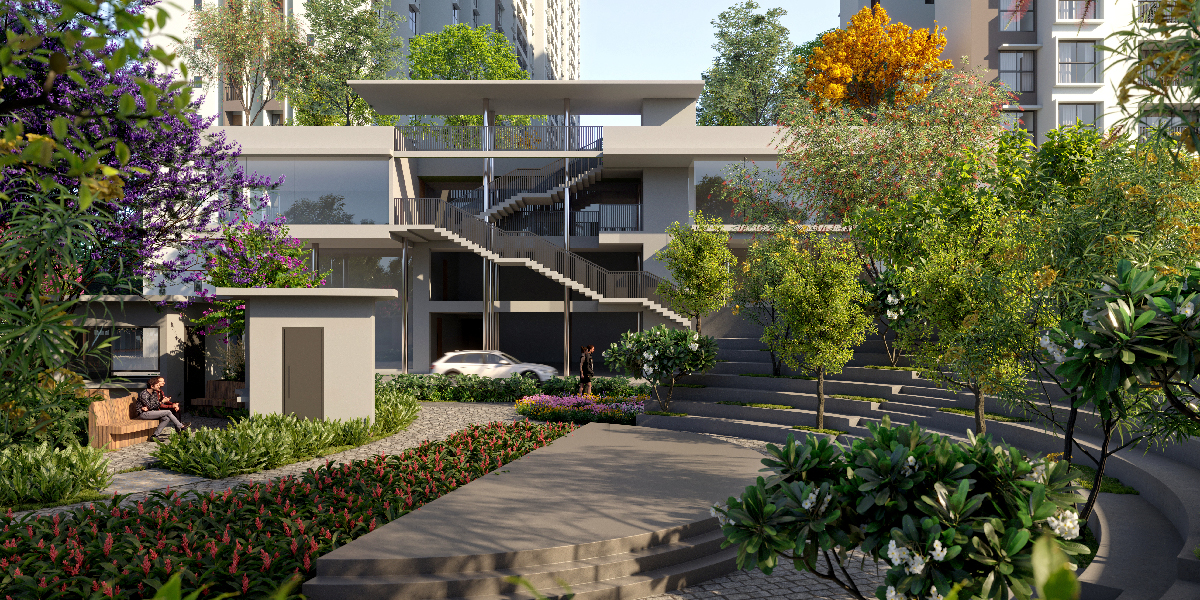 Godrej splendour amphithreatre area