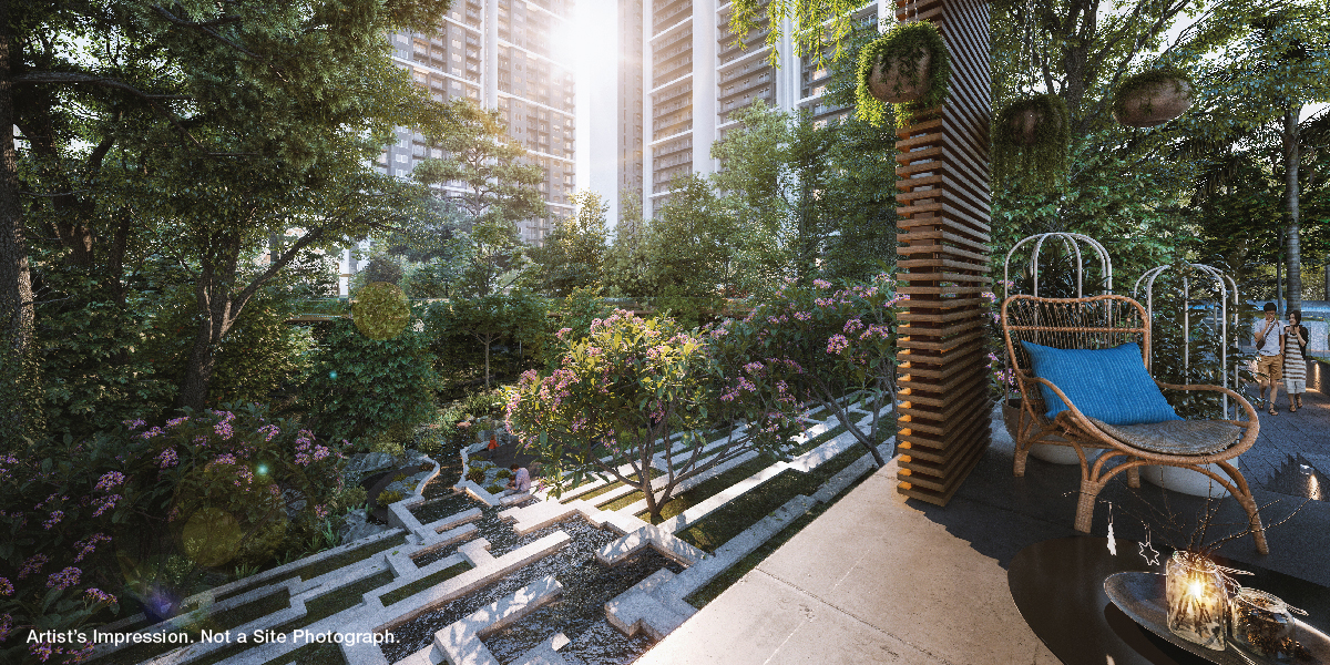 Godrej Woods Photo Podium Area