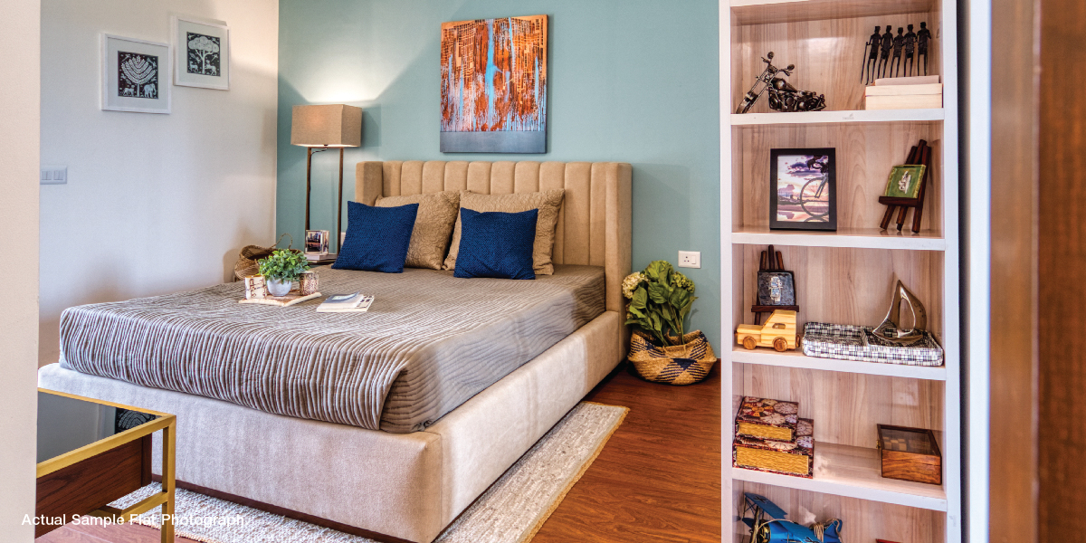 Godrej Woods Noida Flat Bedroom