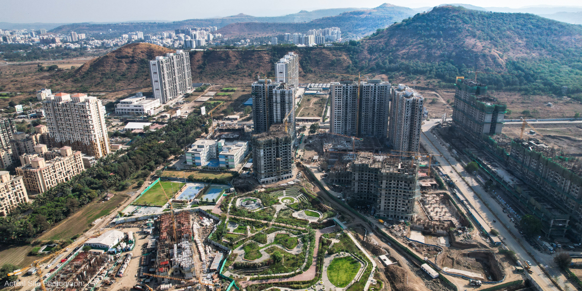 Godrej Sky Avenue, Drone View