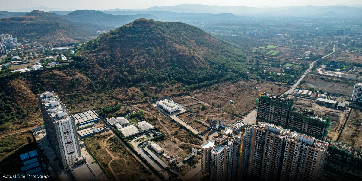 Godrej Sky Avenue, Drone View 2