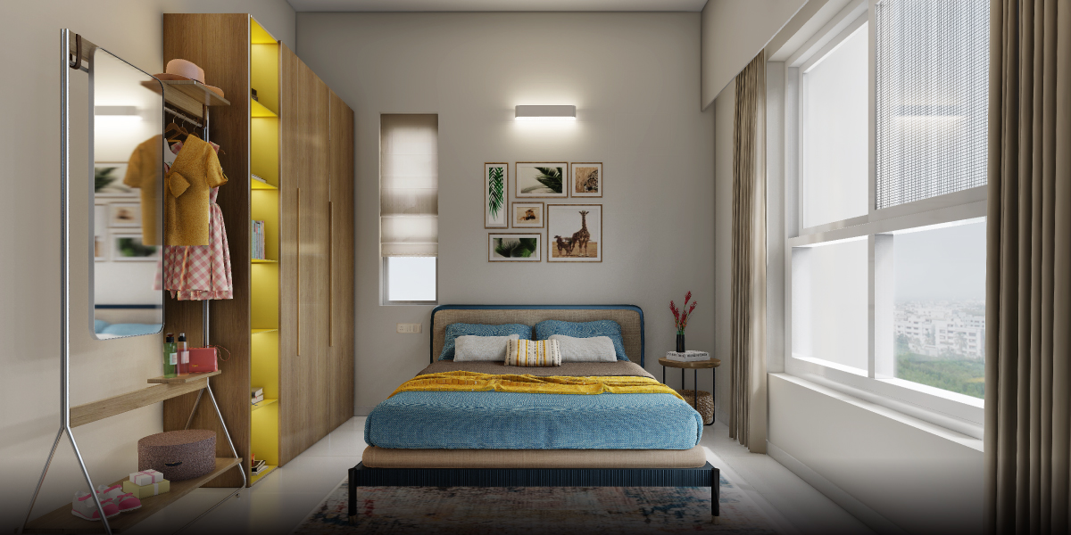 Godrej Sky Avenue, Bedroom View