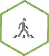 Pedestrian friendly